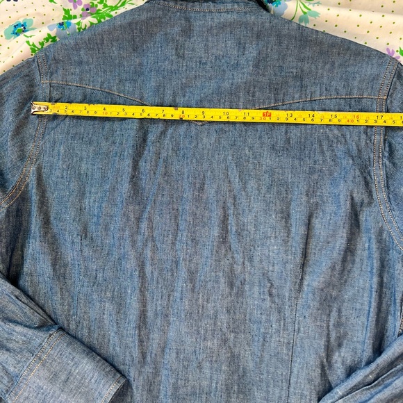 DSquared2 Western Denim Snap Up Shirt - 50 - Picture 10 of 15